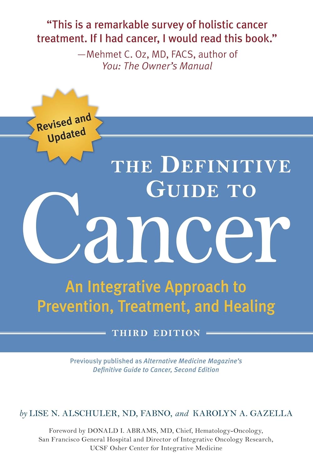 The Definitive Guide to Cancer cover