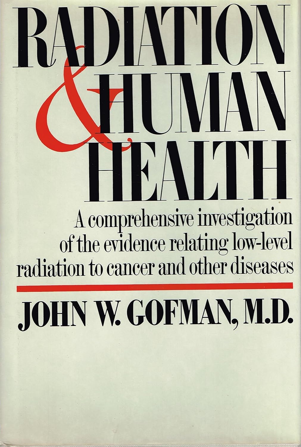 Radiation and human health cover